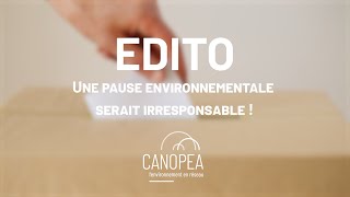 Une pause environnementale serait irresponsable [upl. by Alleda]