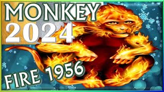 Monkey Horoscope 2024  Fire Monkey 1956  February 12 1956 to January 30 1957 [upl. by Howenstein]