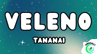 Tananai  VELENO TestoLyrics [upl. by Anialahs518]