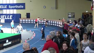 Nordbayerische Hallenmeisterschaften 2024  200m Männer Zeitendlauf [upl. by Auginahs]