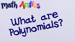 Algebra Basics What Are Polynomials  Math Antics [upl. by Adnaugal109]