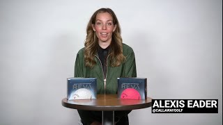 Callaway REVA Golf Balls  Tech Talk [upl. by Lizbeth]