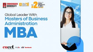 Master of Business Administration MBA at Chandigarh University [upl. by Nazler921]