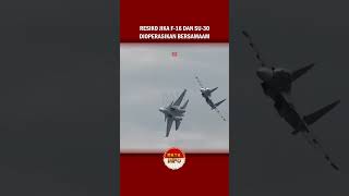 RESIKO JIKA F 16 DAN SU 30 DIOPERASIKAN BERSAMAAN jettempur jettempurindonesia jettempurf16 [upl. by Anika]