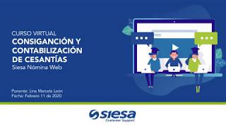 Consignación y Contabilización de Cesantías en Nómina Web Curso Virtual [upl. by Ahsed]