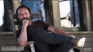 Andrew Lincoln and Danai Gurira talk about Ricks season 5 beard [upl. by Altheta]