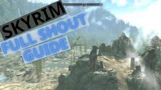 Skyrim Anniversary Edition Guide to the 27 shouts in Skyrim [upl. by Cicely622]