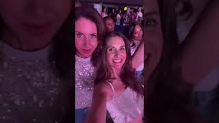 Alison Brie at concert enjoying like little girl  Most beautiful hollywood actressAmerican actress [upl. by Bridges554]