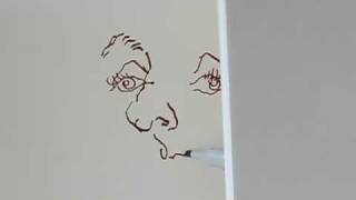 Blind Contour Drawing Lesson [upl. by Ilojne]