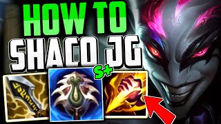 AD SHACO IS THE BEST SHACO Best Shaco BuildRunes How to Play AD Shaco amp Carry Season 14 [upl. by On481]