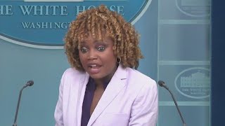 Testy exchange at White House press briefing over reported Parkinsons doctor visits [upl. by Rolo277]