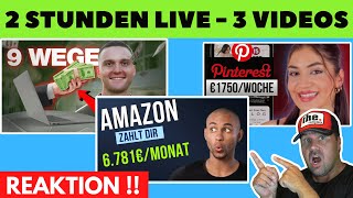 3 Videos Geld verdienen im Internet 💸 Die 9 BESTEN Wege online Geld zu verdienen Neue Methoden [upl. by Hetty]