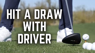 The ONLY 3 Tips You Need to Hit a Draw with Driver in 2023 [upl. by Adarbil]