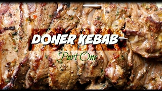 Doner Kebab Recipe  How to make Doner Kebab at home [upl. by Whalen]