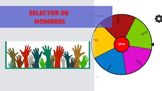 DINÁMICAS en CLASES VIRTUALES SELECTOR de NOMBRES aleatorios [upl. by Pirbhai]