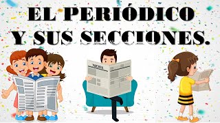 El periódico y sus secciones 3° ESPAÑOL Aprende desde casa [upl. by Prader]