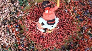 Concurs de Castells de Tarragona  4d10fm Colla Vella Xiquets de Valls [upl. by Omoj]