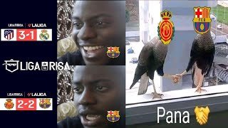 MEMES MALLORCA 2 FC BARCELONA 2 LIGA ESPAÑOLA [upl. by Errot]