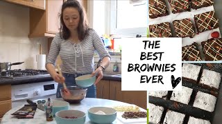 Making THE BEST Chocolate Brownies EVER [upl. by Assilen]