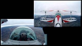 Robs Pitts Aerobatic Instruction HD [upl. by Remle]