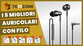 I 5 migliori auricolari con filo [upl. by Herm]