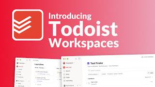 Meet Todoist Workspaces [upl. by Belier]