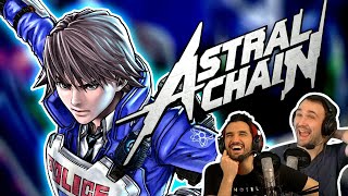 【 ASTRAL CHAIN 】 Part 1  Blind Live Walkthrough Gameplay Reaction [upl. by Inafit]