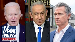 Netanyahu fires back at Biden Newsom [upl. by Lledner]