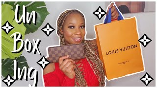 Louis Vuitton CLEMENCE WALLET  UNBOXING [upl. by Ahsyas]