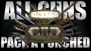 All Guns Pack a Punched in One Game  Call of Duty World at War [upl. by Lubbock]