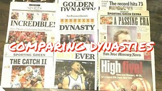 The Cohn Zohn Comparing the 49ers and Warriors Dynasties [upl. by Nairbal]