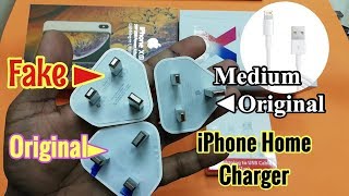 Original VS Fake apple iPhone Charger identify  Hindi [upl. by Marcos]