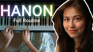 Everyone should do this Hanon Routine EVERYDAY  how to warm up like a pro [upl. by Gareth338]