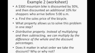 07 Markup and Markdown Problems [upl. by Earahc959]