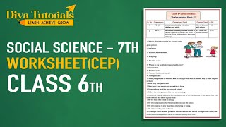 6th Class SSt Worksheet Solution for Competency Exam 2024 [upl. by Durrell]