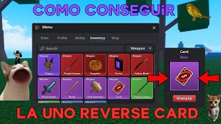 Como conseguir la uno reverse card en meme sea [upl. by Sirtemed]