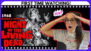 Really surprised by NIGHT OF THE LIVING DEAD FIRST TIME WATCHING HORROR MOVIE REACTION [upl. by Foah]