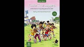 Fiddle Time Joggers Violin Book 1  29 Shortnin bread BT [upl. by Anitsim511]