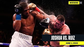 FULL FIGHT  Anthony Joshua vs Andy Ruiz DAZN REWIND [upl. by Animar]