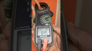 3 phase ampere check  short video electrical [upl. by Nally750]