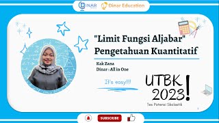 19 Materi Limit Fungsi Aljabar UTBK SNBT 2023 [upl. by Karla]