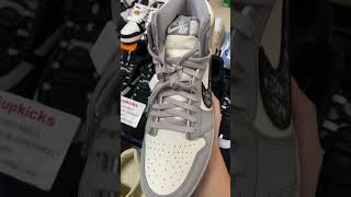 Dior x Jordan 1 High Top Sneaker Review from Supkicks [upl. by Leahcym945]