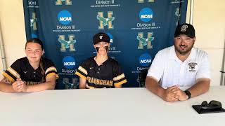 Framingham State Press Conference Following Game 1 of Bangor Maine NCAA Regional [upl. by Silenay793]