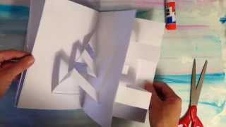 How to make a pop up Book [upl. by Persse]