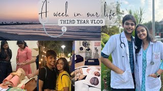 Life as a MBBS Student in KMC Manipal  3rd Year Vlog 🌦✨👩🏻‍⚕️ [upl. by Aynotan130]