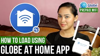 How to Load Globe at Home Prepaid Wifi Via Globe at Home App [upl. by Varini]