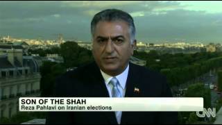 CNNs Christiane Amanpour interview with Reza Pahlavi [upl. by Honebein630]