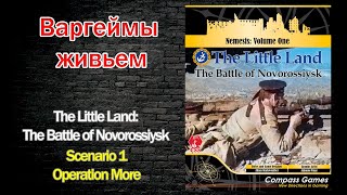 Варгеймы живьем  The Little Land The Battle of Novorossiysk [upl. by Dail802]