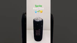 💧🌱🤔 Sprite Bass Test jbl speaker bass bassboosted satisfying shorts viralvideo experiment [upl. by Enilecram880]