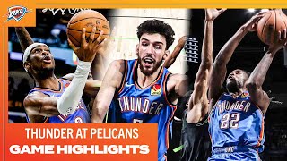 OKC Thunder at New Orleans Pelicans  Game Highlights  January 26 2024 [upl. by Ahsitniuq]